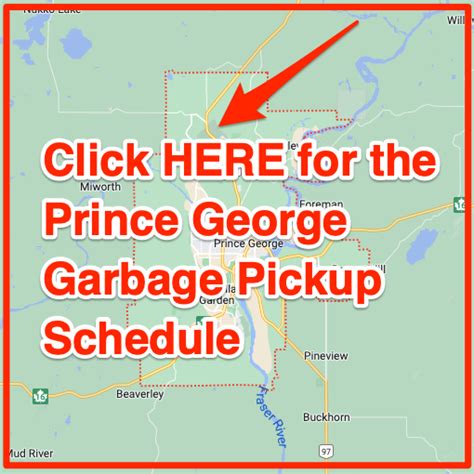 prince george garbage schedule 2023